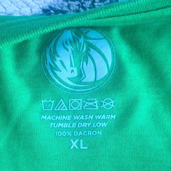 DALLAS Mavericks 2015 St. Patrick’s Day T-shirt,‎ men’s XL GREEN - Picture 3 of 7